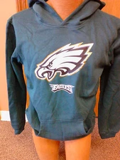 NFL Philadelphia Eagles NEW hooded sweatshirt Youth Sizes S-XL NWT Team colors