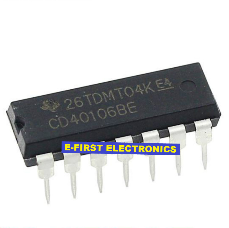 Genérico Circuito Integrato CD40106BE - DIP 14 - CMOS Inverter - Foto 7