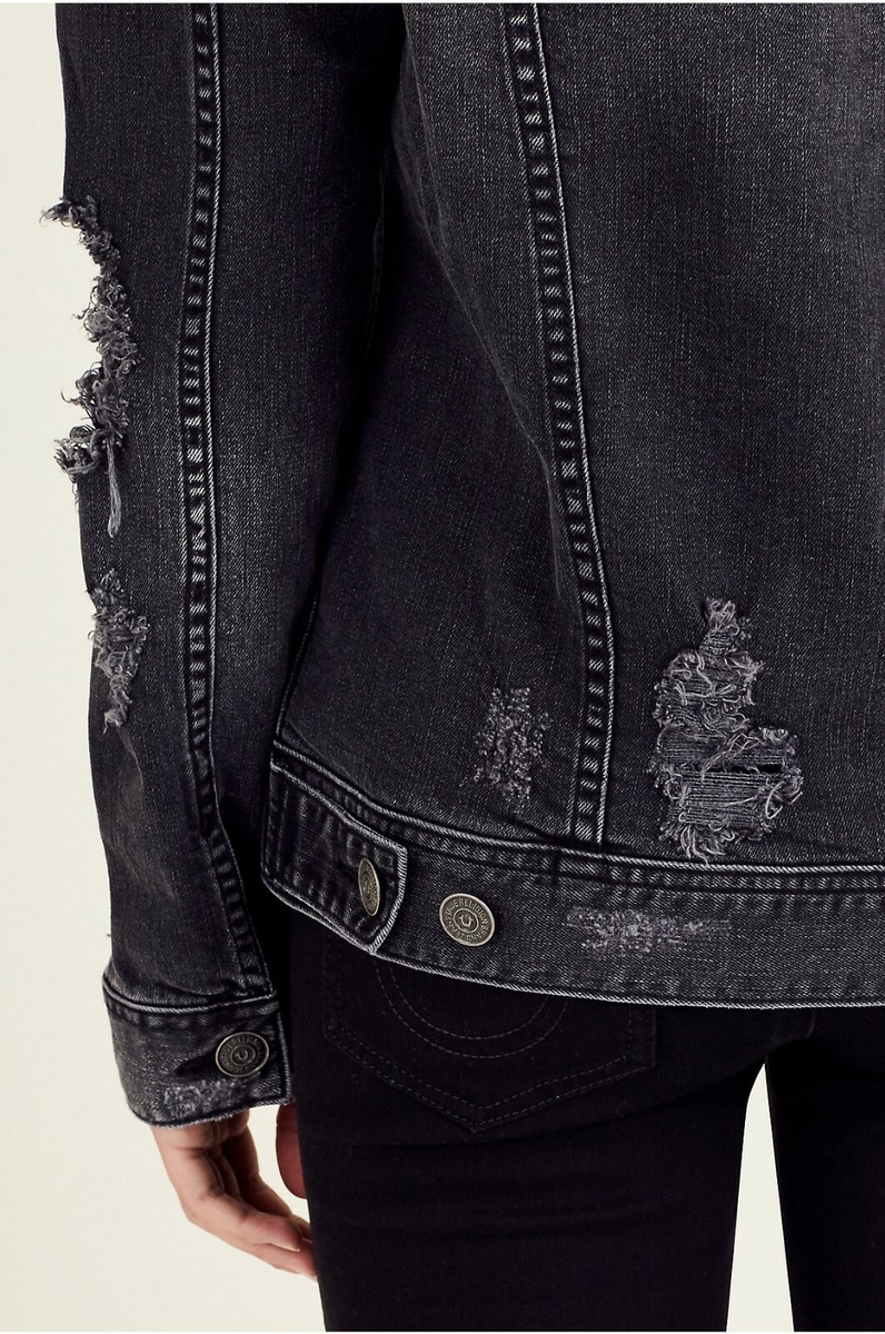 $279 Authentic Rare TRUE RELIGION Women's Destroyed Ripped