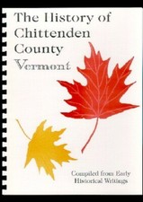 Chittenden County VT history New RP 3 Sources Burlington University of Vermont