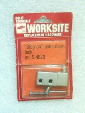 PRIME LINE S-4023 Step-on Patio Door Lock DO-IT Yourself Replacement Hardware 