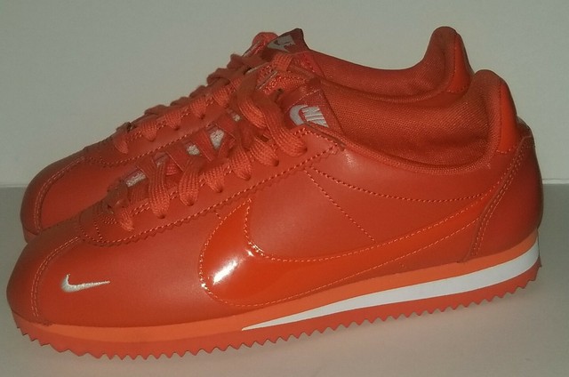 nike classic cortez orange