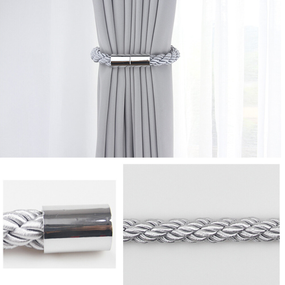 4pcs Hotel Curtain Tieback Holder Home Decor Window Braided