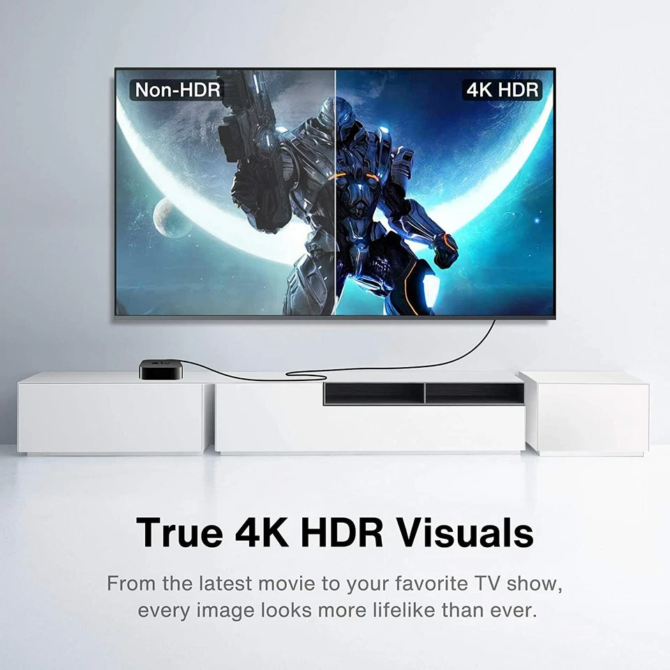 IVANKY HDMI Kabel 1m – 4K@60Hz, HDMI 2.0, HDR, TPE – für TV, PS5, Beamer, PC - Bild 2 von 4