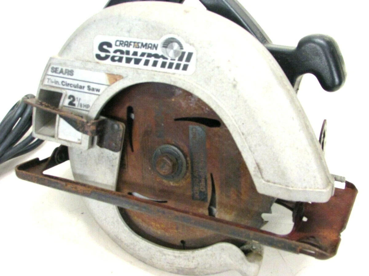 Vintage craftsman sale circular saw