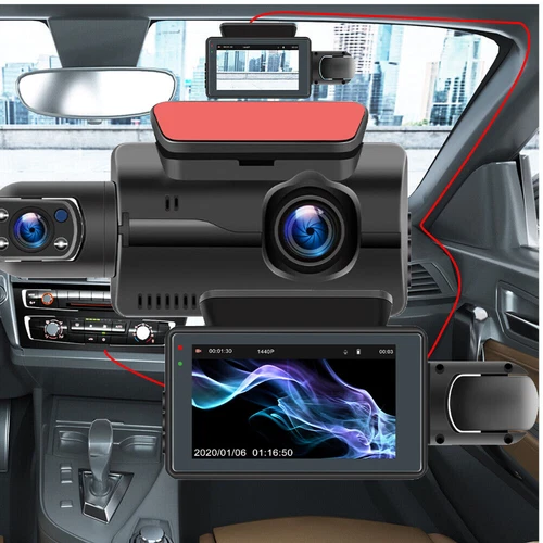 Car Auto KFZ DVR Kamera Video Recorder Dash Cam G-Sensor Camera Nachtsicht 1080P