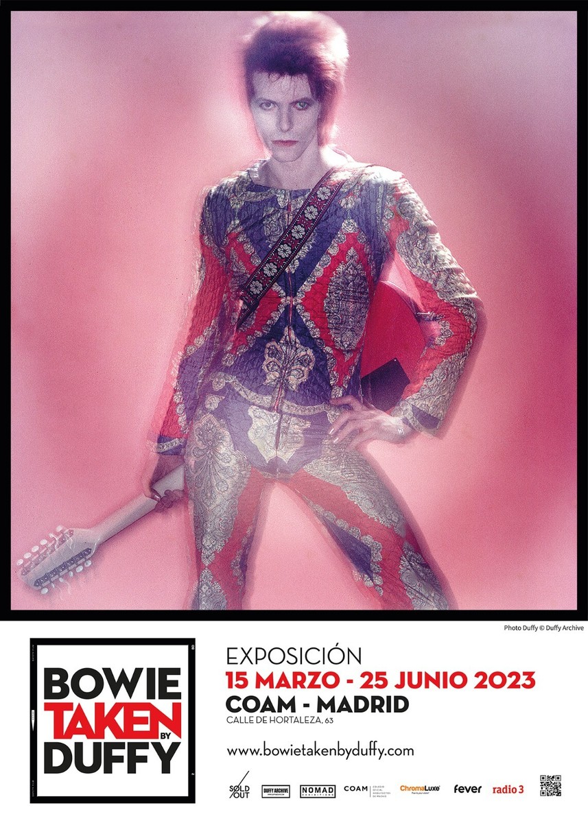 デビッドボウイ Photo Duffy Art DavidBowie David Bowie 2023 Exhibition Poster - Duffy - Ziggy Stardust
