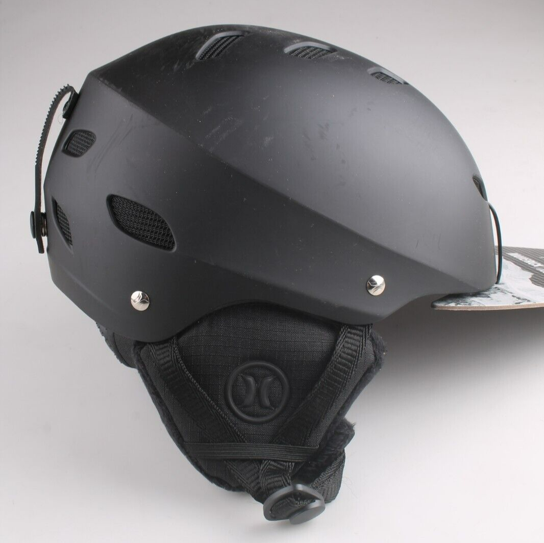 Hurley Maverick Youth Snow Snowboarding Winter Sport Helmet BLACK