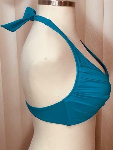 Gottex Neckholder Bikini Schwimm Oberteil 8 kabellos türkis 12BE-E47R - Bild 3 von 7