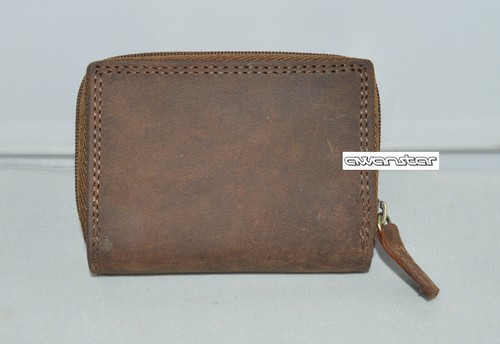 5603 Herren klein geldbörse aus echtemleder portmonee,Vintage leder Portemonnaie - Bild 4 von 6