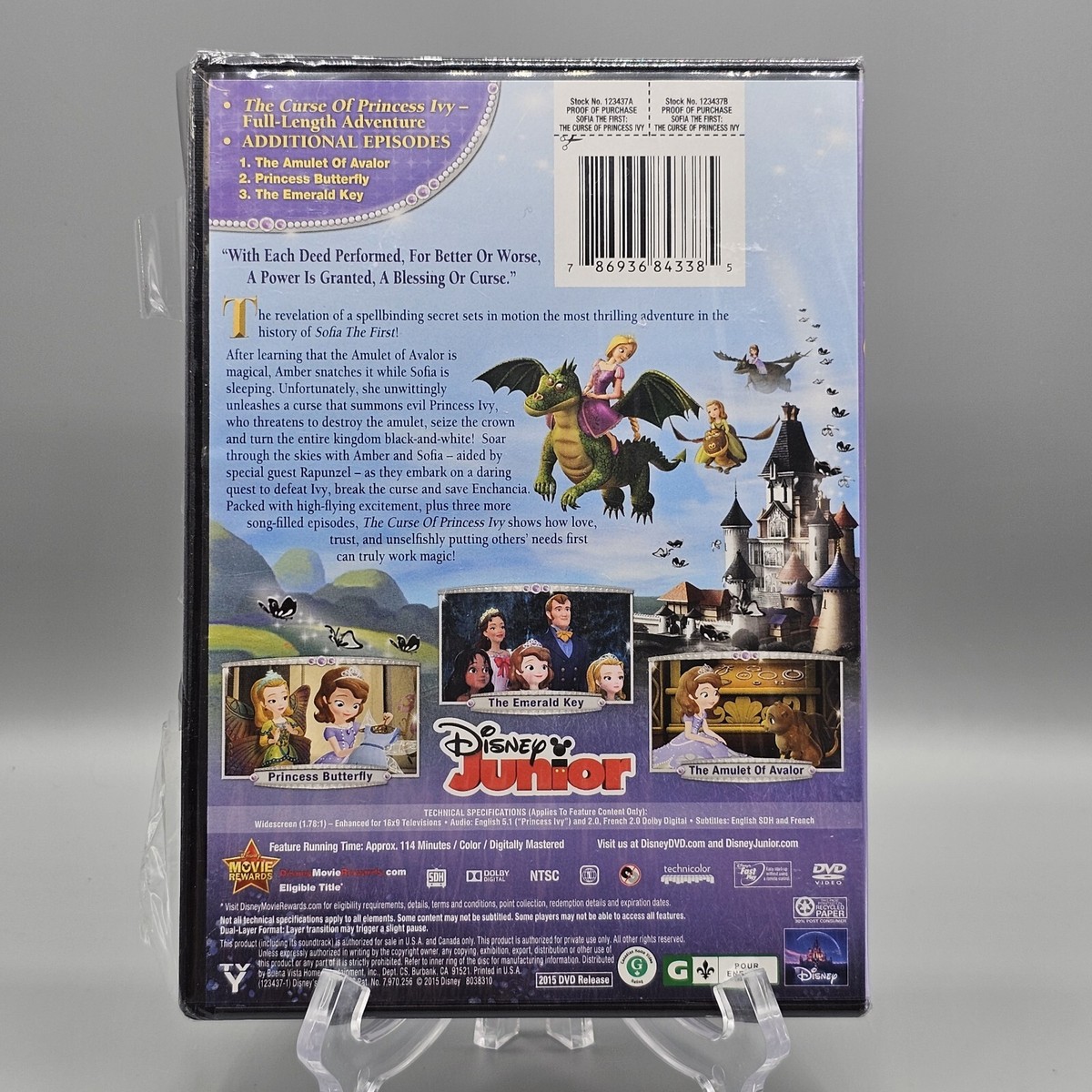 Sofia the First: the Curse of Princess Ivy (DVD, 2014) for sale