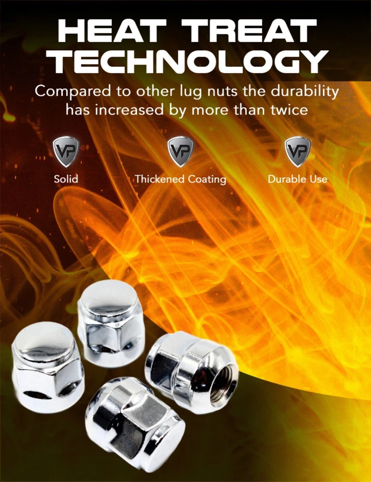 20 14x1,5 1,12" 34,8 mm 22 mm hexagonal Acura Honda cromo OEM tuercas de radio de fábrica Foto 4 de 4