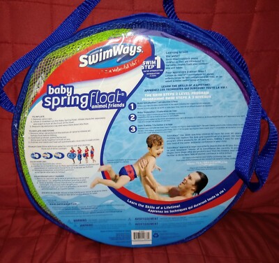 Baby Spring Float Purple Hippo Swimways Summer Pool Safety