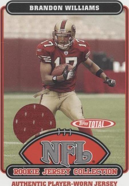 2006 Topps Total Brandon Williams #34TE - 1 of 2
