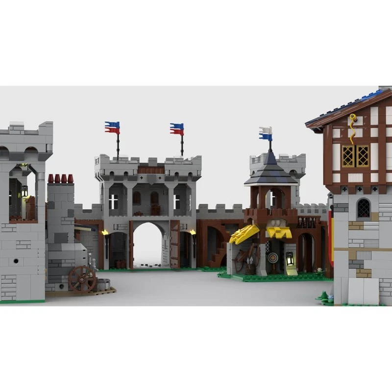 MOC-113656 Modular Medieval Castle 4363 Pieces for Aged 15 years and above - Image 3 of 4