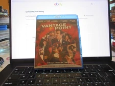 Vantage Point Blu-ray Disc Dennis Quaid Sigourney Weaver  LIKE NEW FREE SHIP!!!