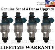 Set of 4 OEM Denso UPGRADE Fuel Injectors 1988 Toyota Pickup 2.4L 4runner 2.4L