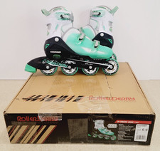 Roller Derby Sz 6-9 V Tech 500 Inline Skate Mint Green Women  s Skates Adjustable