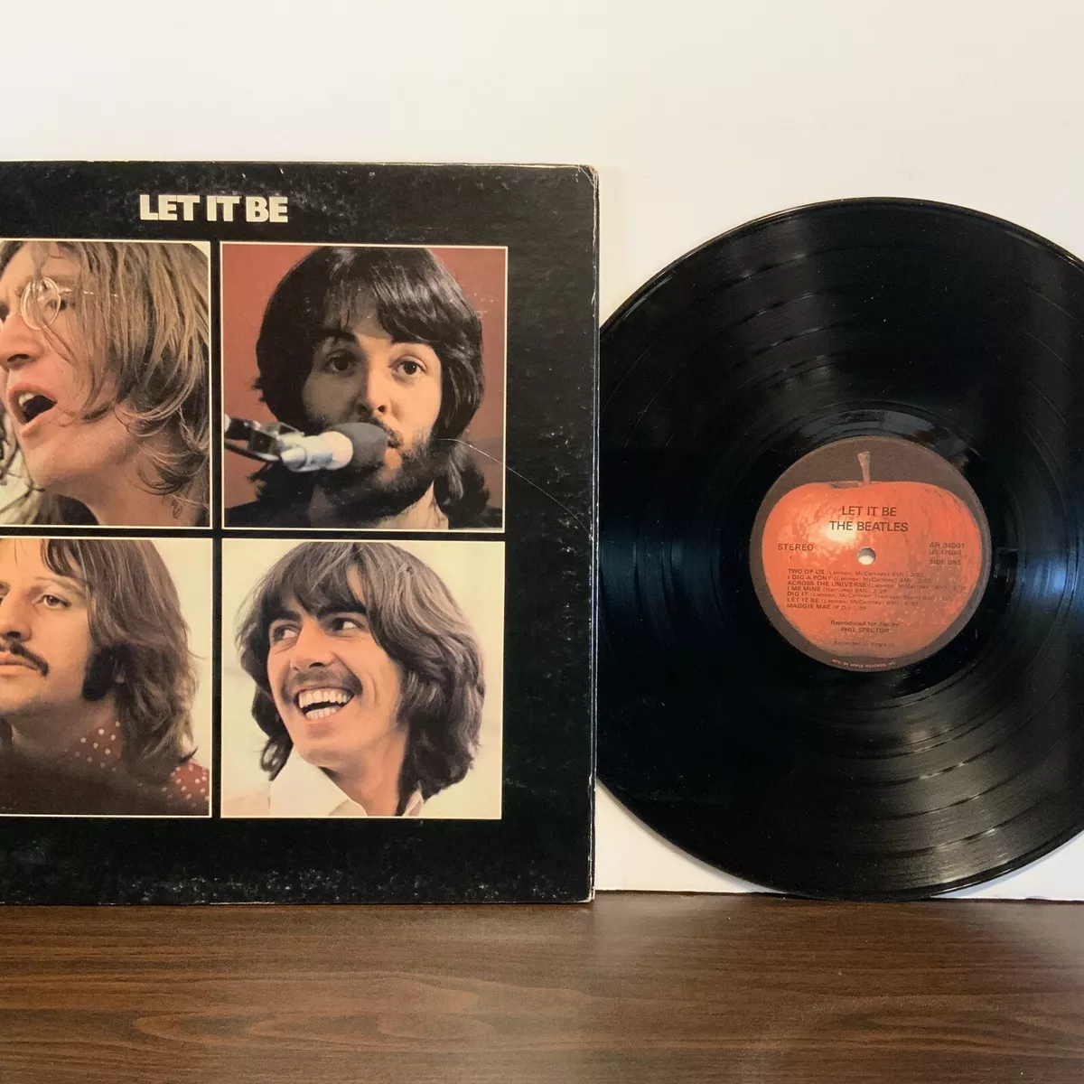 The Beatles - Let It Be - Vinyl LP Record 1st Press EX/NM