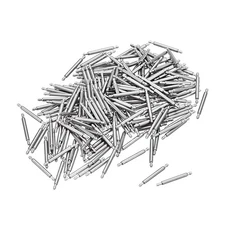 11mm Watch Band Pin 1.3mm Dia Steel Single Flanged End Spring Bar Pins 200pcs