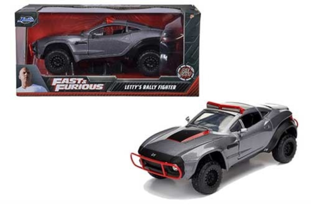 JADA 1:24 Fast and Furious Letty's Rally Fighter Diecast Model Car Grey 98297