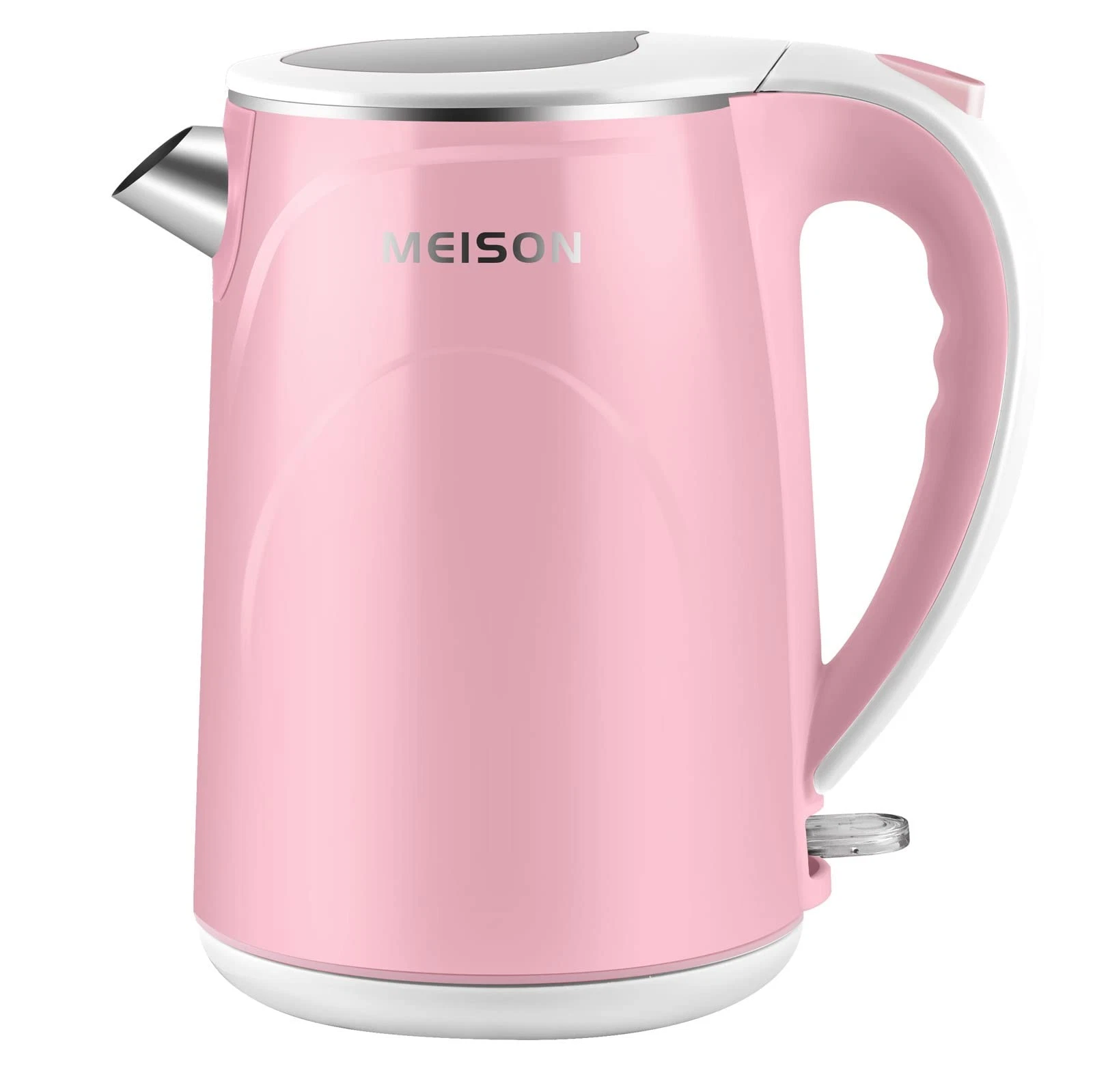 Kettle, 1.5 L Double Wall Food Stainless Steel Interior Water Boiler, Coffee ...