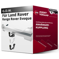 für Range Rover Evoque Typ L551 (G.D.W.) AnhäNgerkupplung Vertikal Abnehmbar Neu