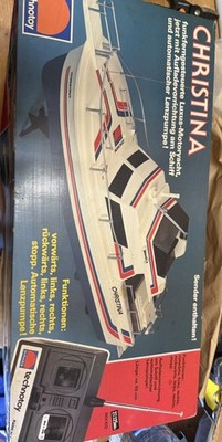 Nikko Christina RC Yacht   Vintage 80er   OVP   