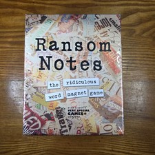 Ransom Notes - The Ridiculous Word Magnet Party Game New