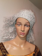 Silver Lace Headpiece Fascinator for Women, One Size, Wedding Party/Cocktail