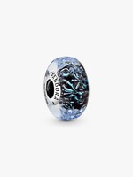 Pandora Charm AnhäNger Bead Dunkelblaues Murano Glas Sterlingsilber 798938C00