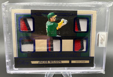 🔥 JACOB WILSON - 5-PATCH RELIC /15!🔥 2025 PANINI THREE AND TWO - ENCASED