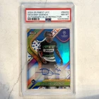 2024-25 Topps Finest Geovany Quenda Rookie Blue Refractor Auto Rc /150 PSA