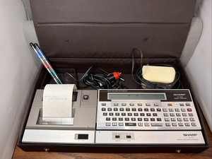 SHARP シャープ ポケットコンピュータ PC-1500 & プリンタ Sharp PC 1500 | eBay
