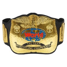 New World Tag Team Wrestling Championship Title Belt WWE Belt Adult 2MM  4MM Re
