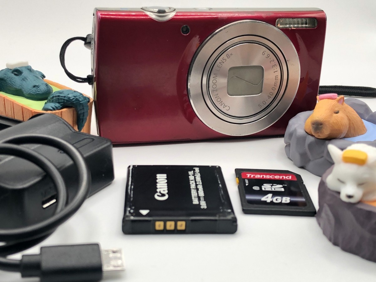 Canon IXY180 Digital Camera - Red English OK From Japan #i1151 | eBay