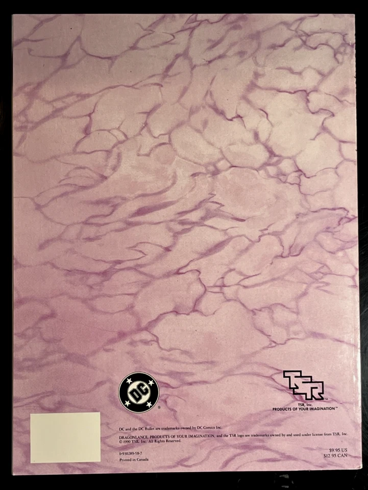 Libro 4 primera impresión 1990 TSR DC novela gráfica cómic PB de la saga Dragonlance de alto grado Foto 4 de 4