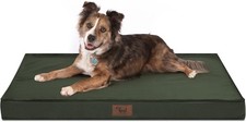 All Weather Large Dog Bed Waterproof Dog Bed Orthopedic Egg Crate Foam Pet Bed