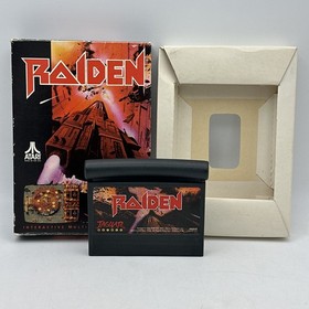 Raiden Atari Jaguar 1993 Game In Original Box TESTED Working - No Manual