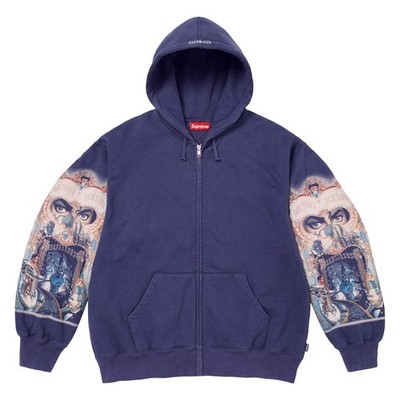 Supreme Michael Jackson Dangerous Zip Up Hooded Sweatshirt | eBay