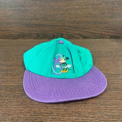 Goofy s Hat Co. Youth Cap Sea Green Vintage Minnie Mouse Snapback Disney