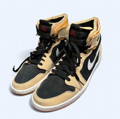 Nike Air Jordan 1 High Zoom Comfort Suede High-Top Sneakers, Pumpkin Spice