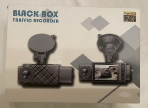 Black Box Traffic Recorder Dashcam 32GB  Super HD 1296P - 3 Channel/Camera