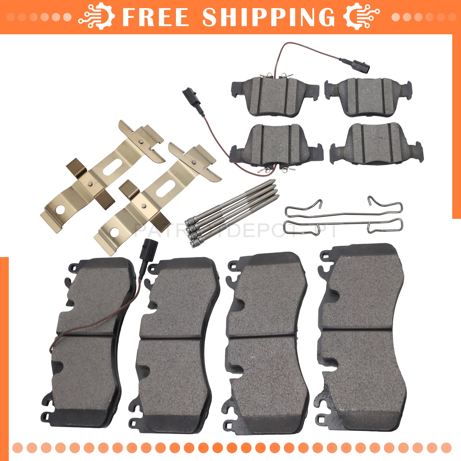 Maserati Levante 2017-2021 Front Brake pads Set