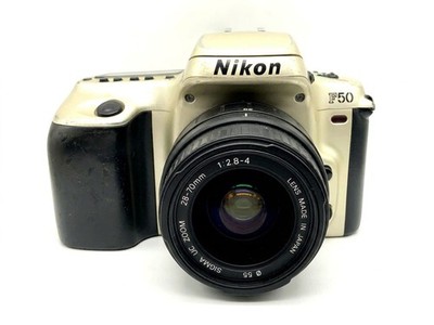 Nikon F50 + Sigma 28-70mm f/2.8-4 Kit Set Analog SLR 35mm Kamera Objektiv Body