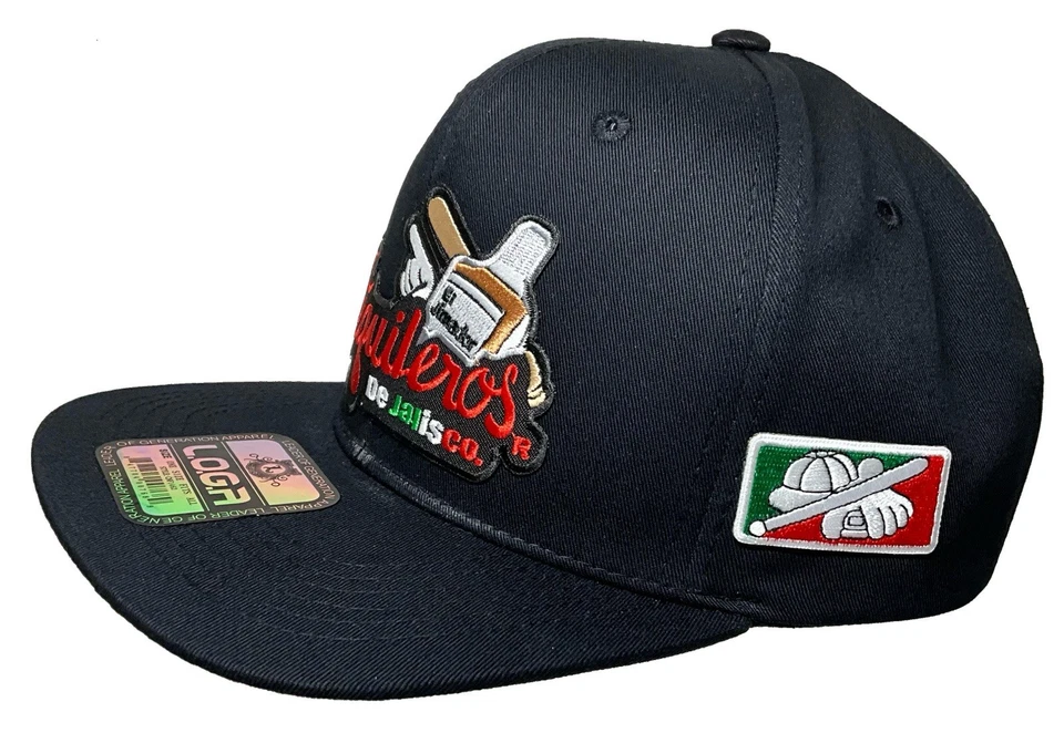 TEQUILEROS DE JALISCO HAT BLACK SNAPBACK EL CHAPO GUZMAN MEXICO SINALOA - Image 2 of 4
