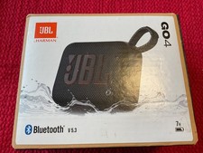 JBL - Go 4 Portable Bluetooth Speaker - Black - New In Box