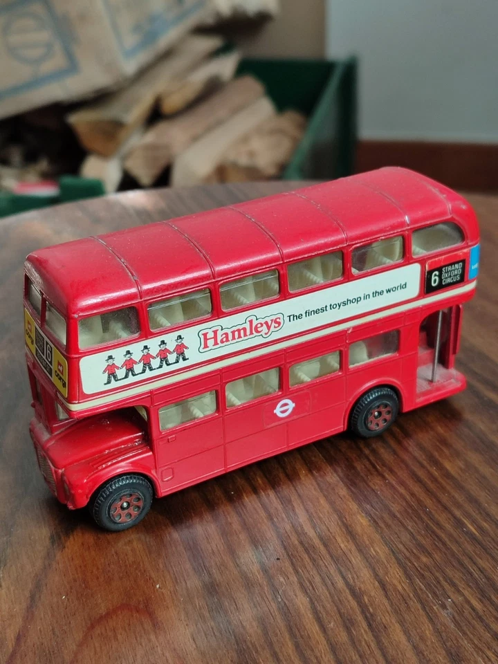 Autobus Corgi Toys Great Britain 1004 Anni 80 Hamleys 6 Oxford Gioco Giocattolo  - Immagine 4 di 4