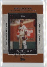 2013 Topps Update Rookie Commemorative Patch Tim Lincecum #TRCP-11 Patch k4s