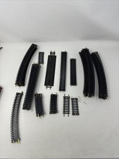 Atlas HO-Scale Model Train Track Used Brass Switches Straight Curve Lot Of 44